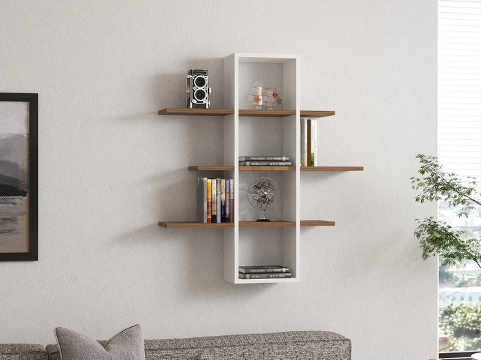 Hanah Home Ardo - Nogal, Blanco